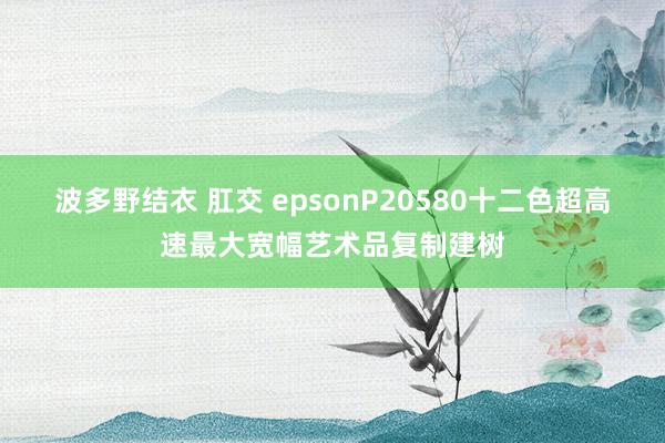 波多野结衣 肛交 epsonP20580十二色超高速最大宽幅艺术品复制建树