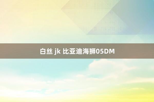 白丝 jk 比亚迪海狮05DM